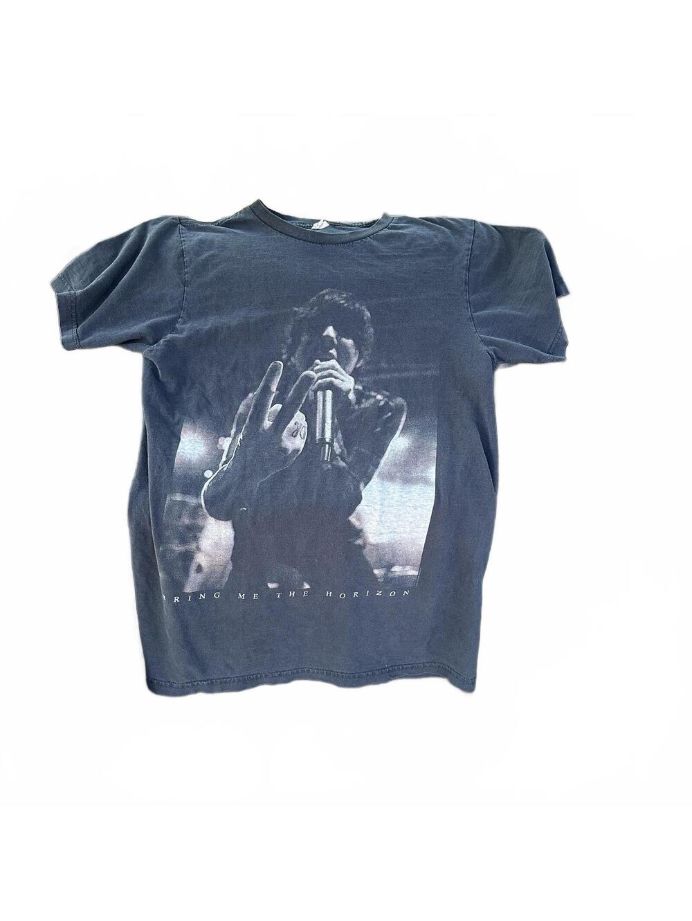 BRING ME THE HORIZON Metalcore Band Tour Concert Black T-Shirt Men's Sz Medium